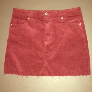 Forever 21 Women’s Maroon Miniskirt Size 6